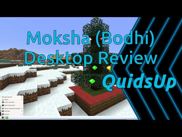 Desktop December - Moksha (Bodhi Linux)