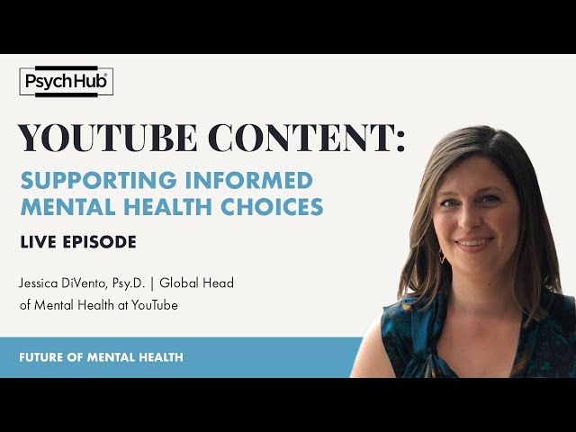 #66: Live Episode - YouTube Content: Supporting Informed Mental Health Choices