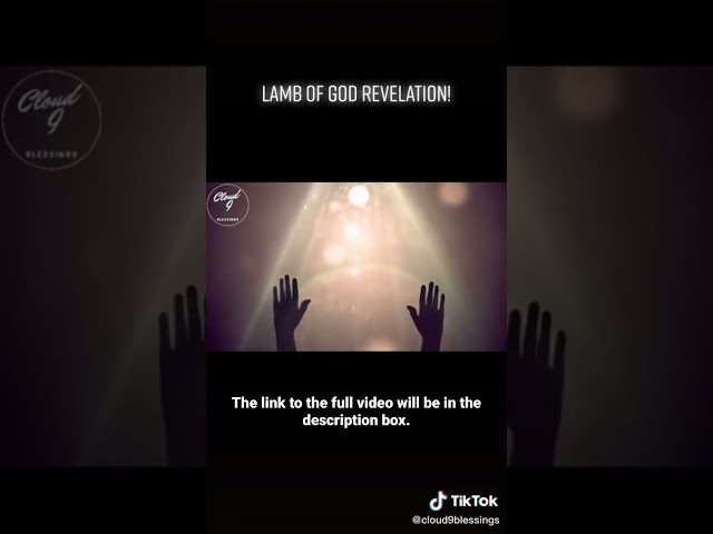 RAPTURE DREAM THE LAMB OF GOD REVELATION FROM OUR BROTHER IN CHRIST! #endofdays #jesus #tribulation