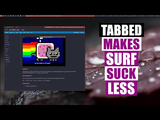 Suckless Tabbed Adds Tabs To Any Program