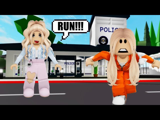 I Helped My SISTER ESCAPE From JAIL!! **BROOKHAVEN ROLEPLAY** | JKREW GAMING