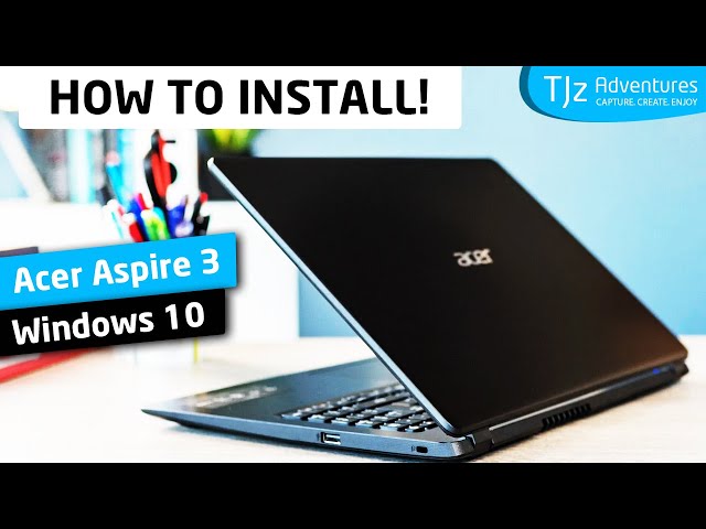 Acer Aspire 3 Tutorial: How To Install Windows 10 #shorts