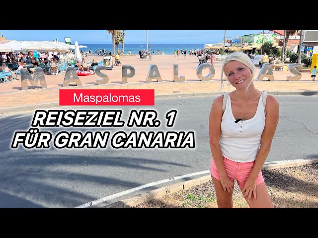 Nicht alles schön in Maspalomas 🏖️ Wüste x Sand x Meer | Playa de Ingles | Gran Canaria Tour #16