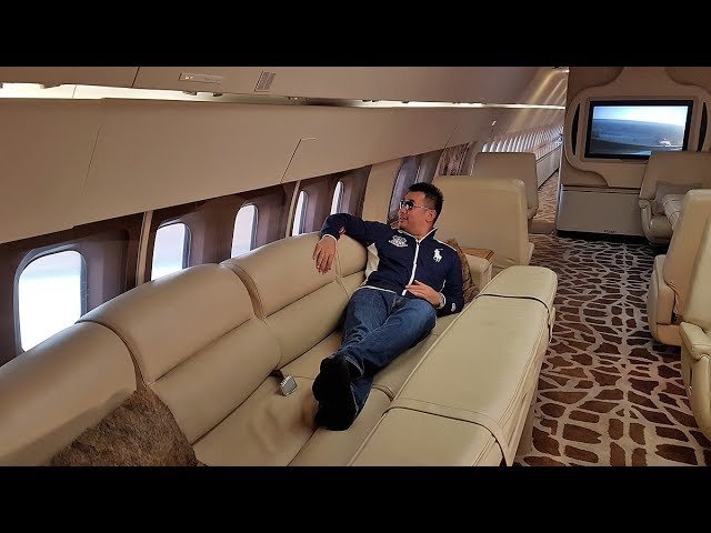 Flying the Presidential VIP Boeing 727 Private Jet