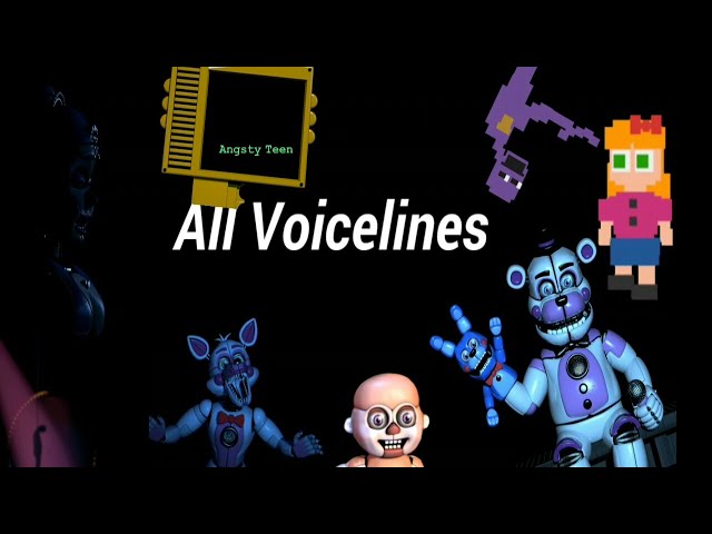 Sister Location All Characters Voicelines (With Subtitles)