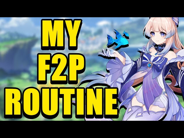 My F2P Daily Routine! (highly recommended) | Genshin Impact