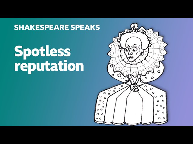 🎭 Spotless reputation - Learn English vocabulary & idioms with Shakespeare Speaks