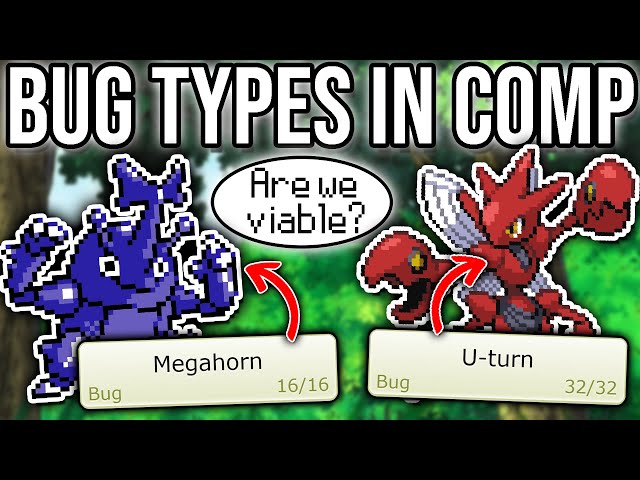 Bug Types in Competitive Pokemon.