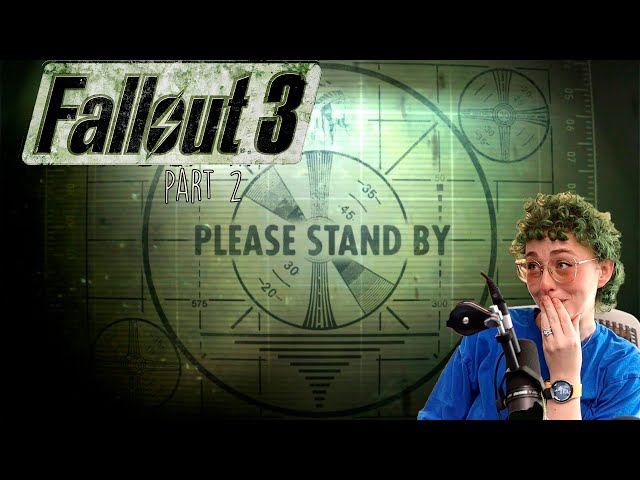 [first playthrough] i still think this is finding nemo. | fallout 3 part 2 vod