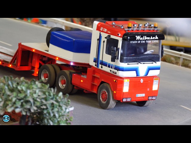 RC Trucks with Trailers - RC Construction Vehicles at work - MTC Osnabrück