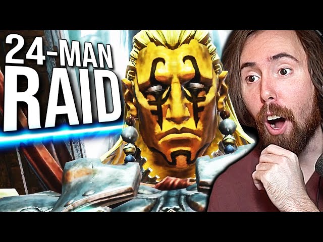 Asmongold FIRST 24͏͏-Man Raid in FFXIV | The Crystal Tower