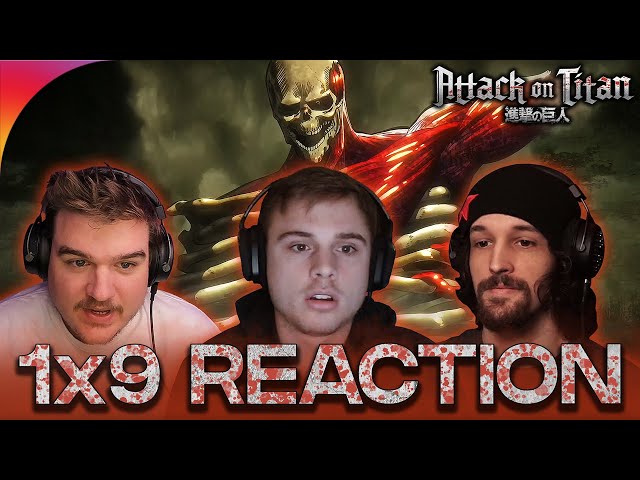 Attack On Titan 1x9 Reaction!! "Whereabouts of His Left Arm: The Struggle for Trost (Part 5)"