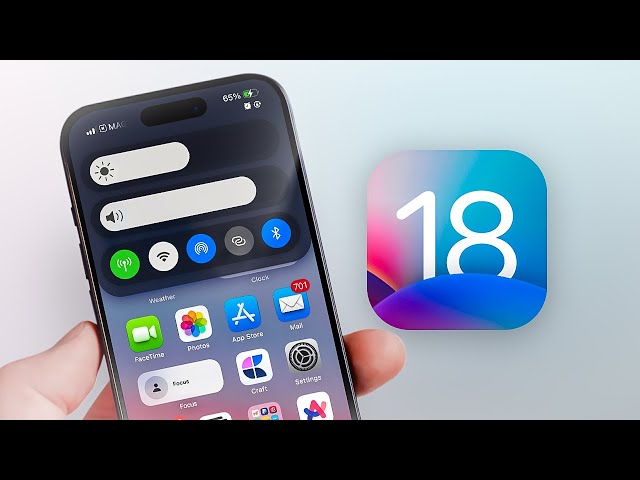 iOS 18 — The Biggest Update is HERE! (All Features Revealed)