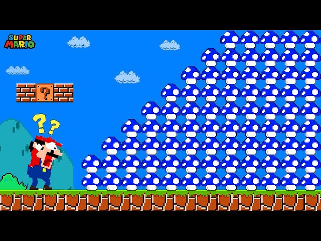 Can Mario Collect 999 Mini Mushooms in New Super Mario Bros.Wii?? | ADN MARIO FUN