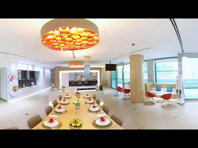 360° View of the Bosch Experience Centre Kitchen