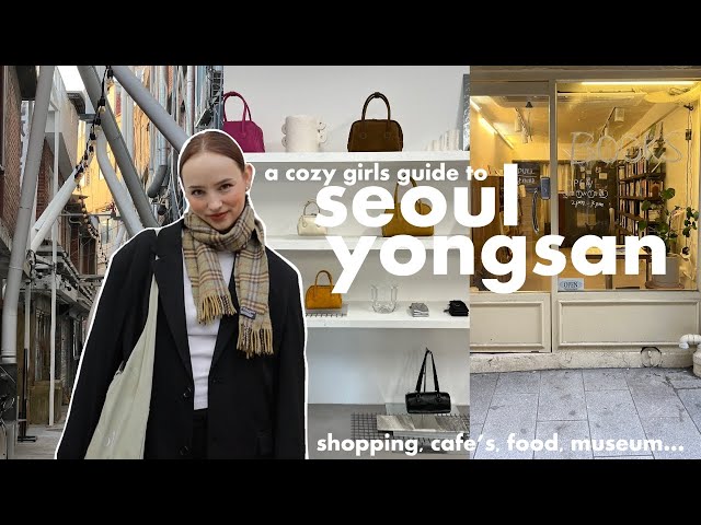 SEOUL GUIDE ☕️ non-touristy & cozy hidden places, cafe's, shopping & Korean food