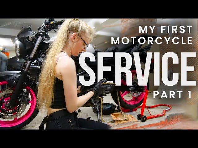 My first time doing motorcycle maintenance [Part 1]