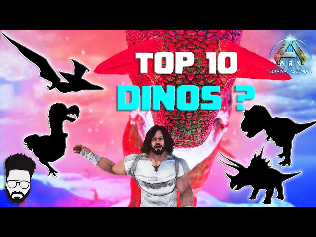Top 10 Beginner Dinos to Tame in ARK 😎 | ARK mobile, The island map