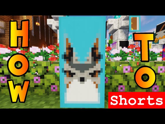 Here's How to Make this Cartoon Owl Banner Design in Minecraft!