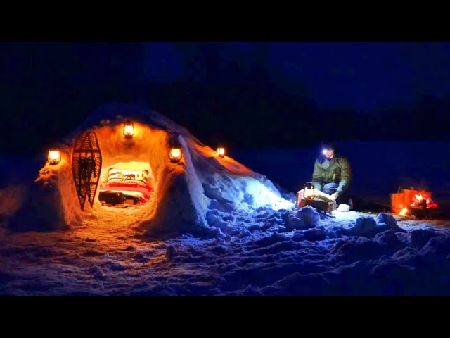 Sleeping Under the Snow & Toasty Warm! Copper Coil Heater DIY...MacGyver would be proud!