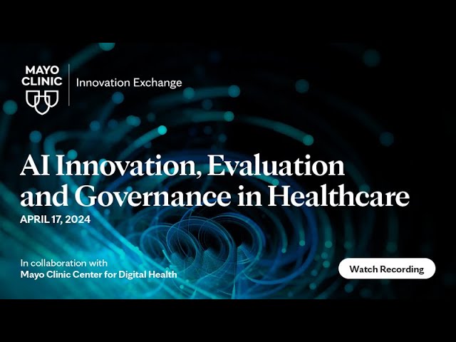 AI Innovation, Evaluation, Governance in Healthcare Part 1: Clinical Translation