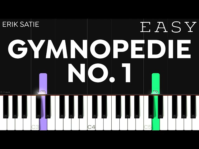 Erik Satie - Gymnopedie No.1 | EASY Piano Tutorial