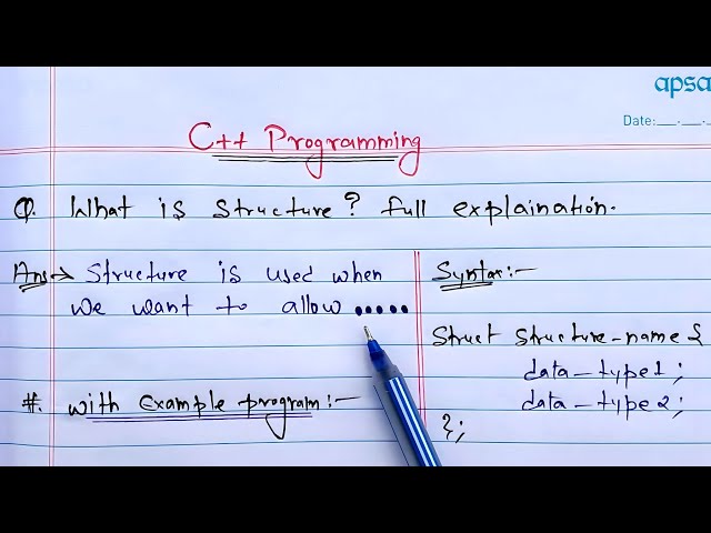 C++ Structures(struct) | Learn Coding