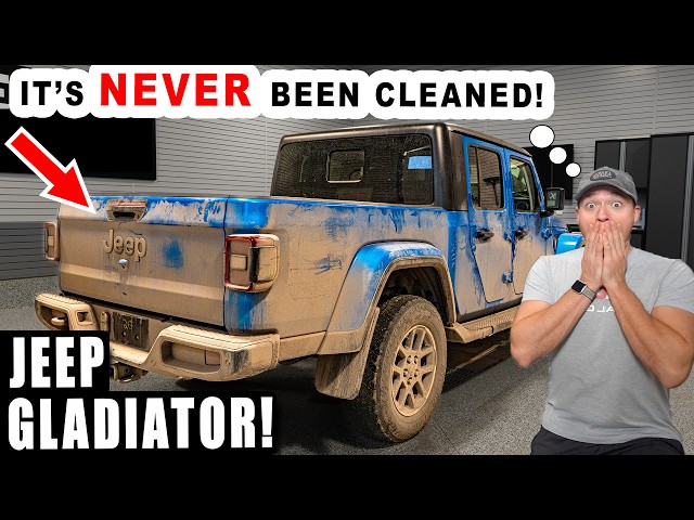 Cleaning The UGLIEST Jeep Ever Made?!