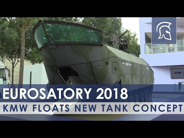 KMW Floats New Tank Concept