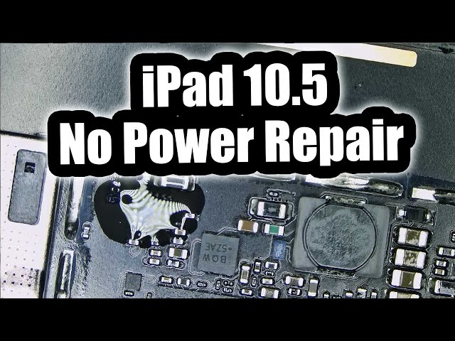 iPad 10.5 Urgent Repair. Won't charge or power on.