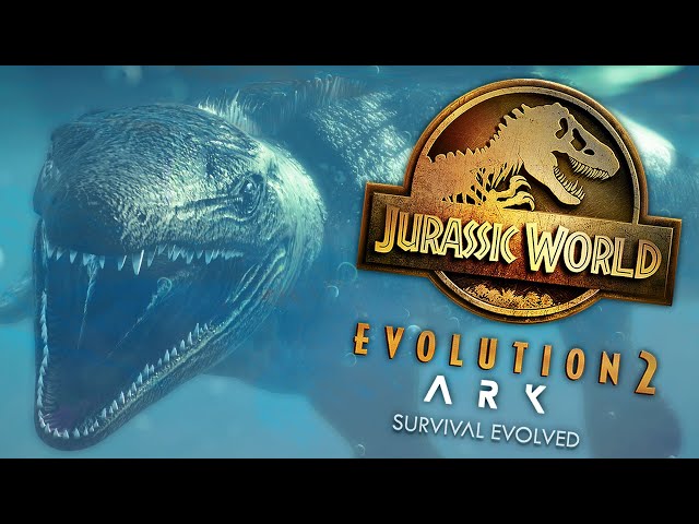 MOSASAURUS ARK!! | Jurassic World Evolution 2 Mod (Bahasa Indonesia)