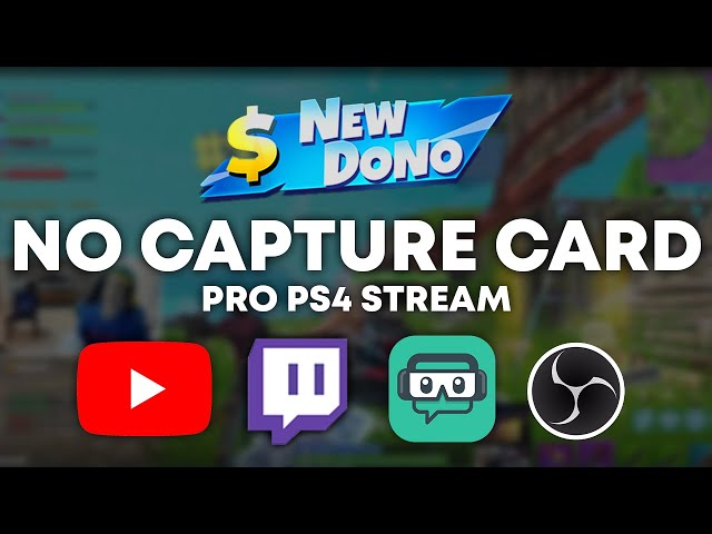 How to Setup a Professional YouTube Stream on PS4 |  WITHOUT A CAPTURE CARD 2020