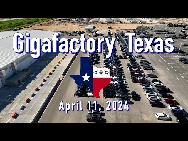 "Model Y Production Slow"   Tesla Gigafactory Texas  4/11/2024  9:46AM