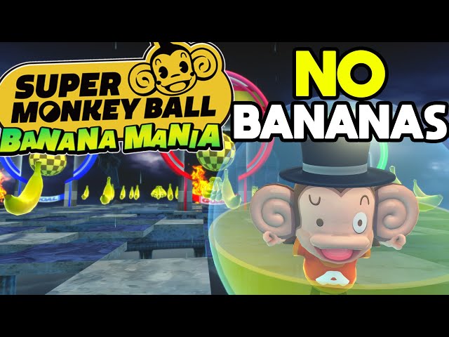Can you Beat Super Monkey Ball: Banana Mania Without Touching any Bananas?