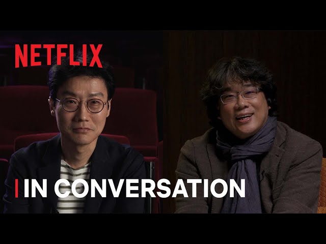 Squid Game: Hwang Dong-hyuk and Bong Joon-ho in Conversation | Netflix