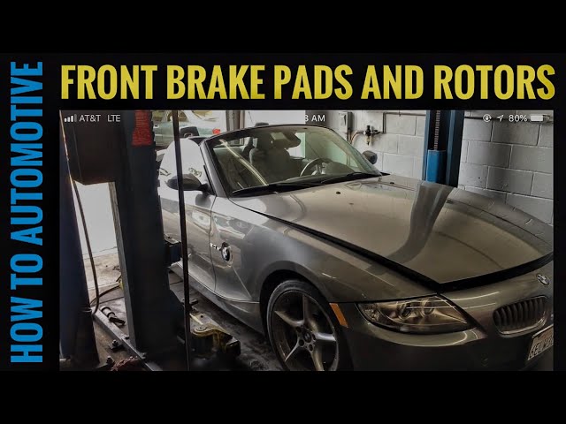 How to Replace Front Brake Pads and  Rotors on a 2008 BMW Z4