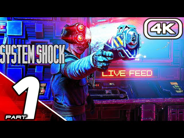 SYSTEM SHOCK REMAKE Gameplay Walkthrough Part 1 (FULL GAME 4K 60FPS PC) No Commentary