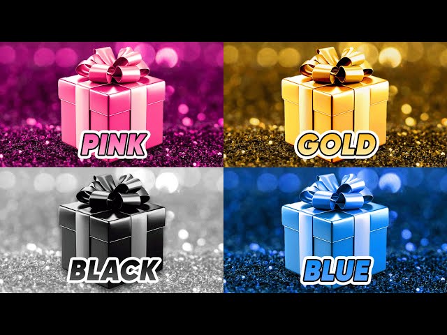 Choose Your Gift...! Pink, Gold, Black or Blue 💗⭐️🖤💙 How Lucky Are You? 😱 Quiz Shiba