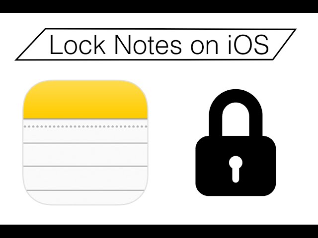 How to Lock your Notes with a Password on iOS 9.3 and Up (2021 Still Working)
