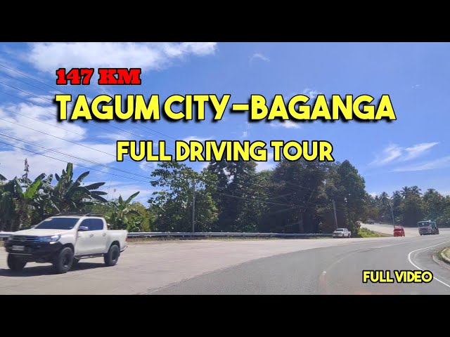 ROAD TOUR Tagum City To Baganga Davao Oriental and going san victor island Boat Terminal