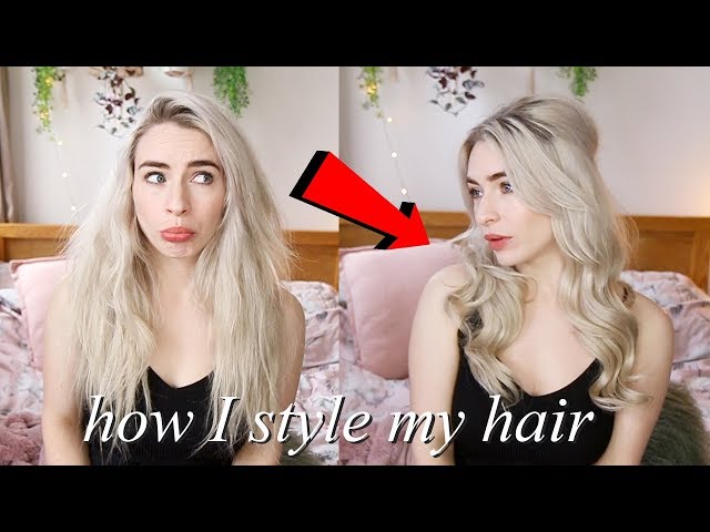 HOW I STYLE MY HAIR - Long, glam, bouffant hairstyle