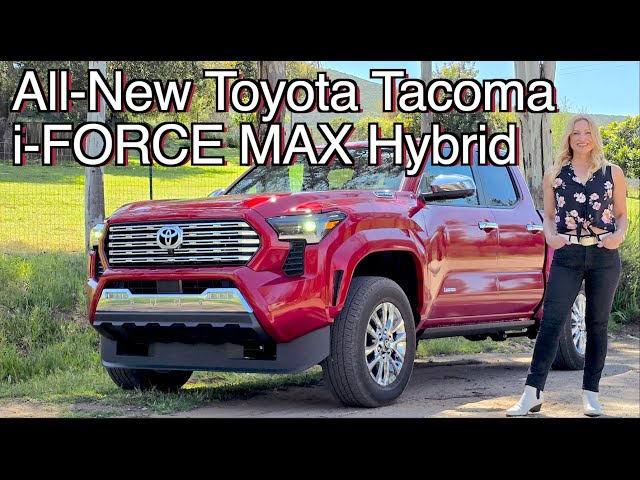 All-New 2024 Toyota Tacoma hybrid // i-FORCE MAX is wow, so is the price!