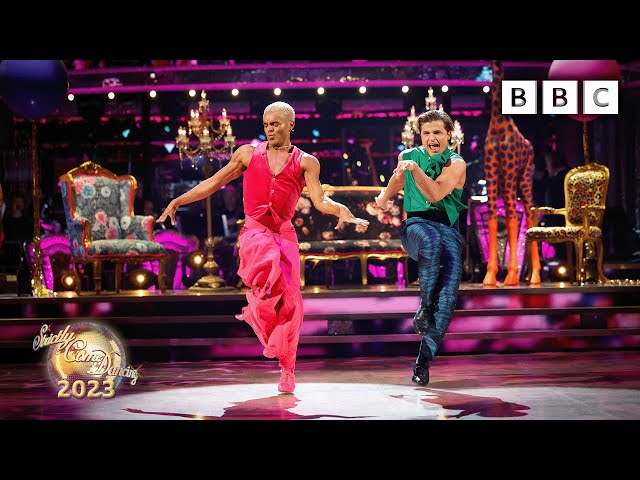 Layton Williams and Nikita Kuzmin American Smooth to It's Oh So Quiet By Björk ✨ BBC Strictly 2023