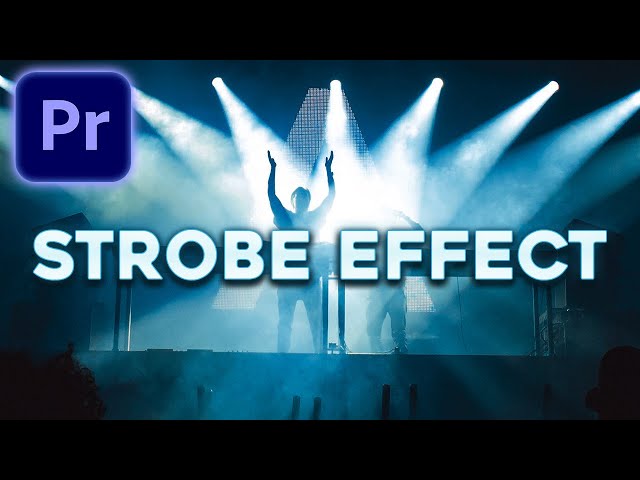 STROBE EFFECT in Premiere Pro (Tutorial Deutsch)
