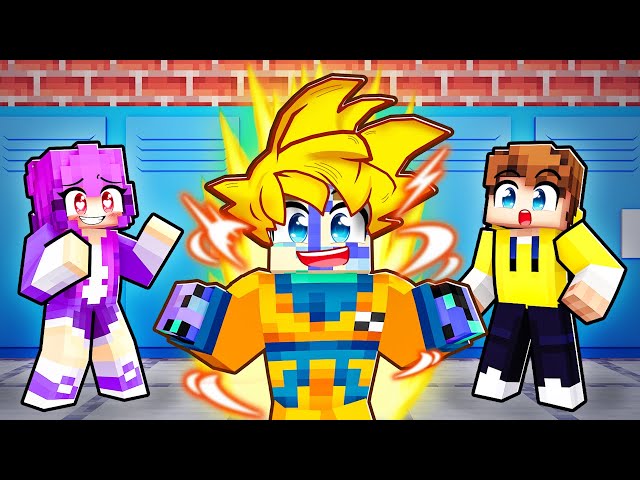 Dash Goes to ANIME School in Minecraft!