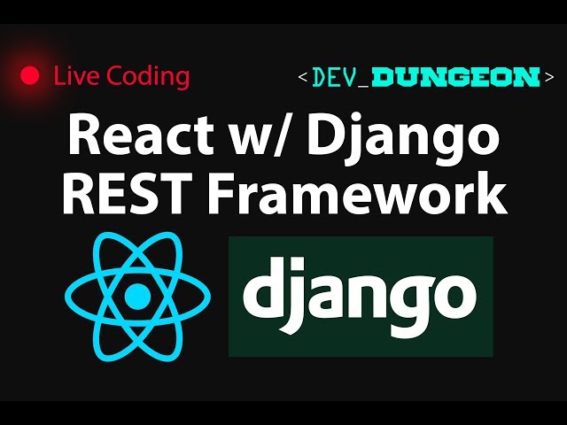 Live Coding: React Native Mobile App w/ Django REST Framework (GPS bookmarker)