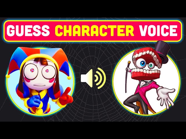 Guess The Amazing Digital Circus Characters By Voice + Emojis | The Amazing Digital Circus Quiz 🎪🐰🎩