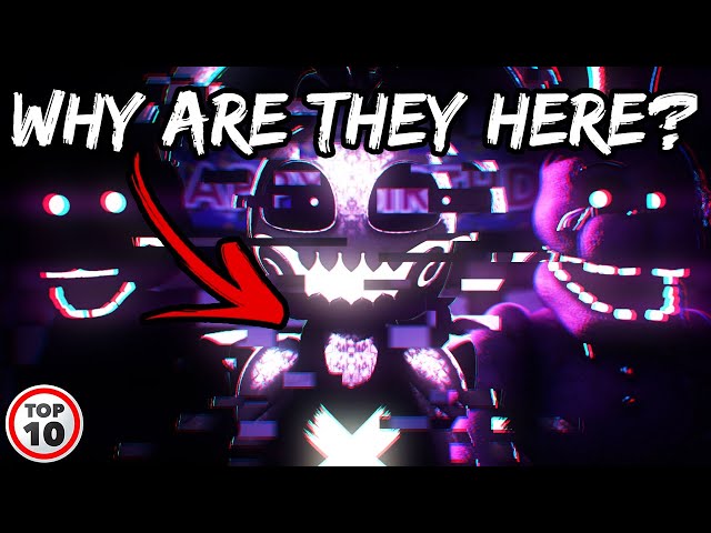 Top 10 FNAF Tiny Details You Don't Really Think About - Part 10