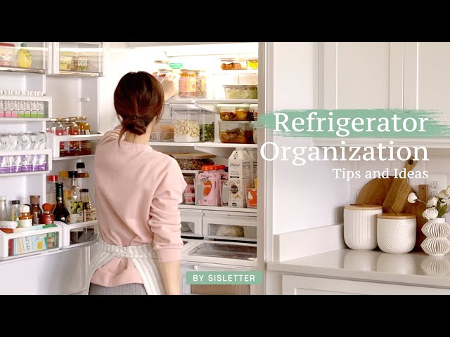 Smart refrigerator organization tips that make you happy/ Organize with me/ Organization tips