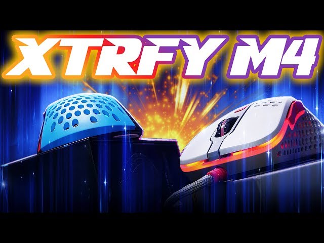 Xtrfy M4 Gaming Mouse Review: The Lightweight MEDIUM Ergo
